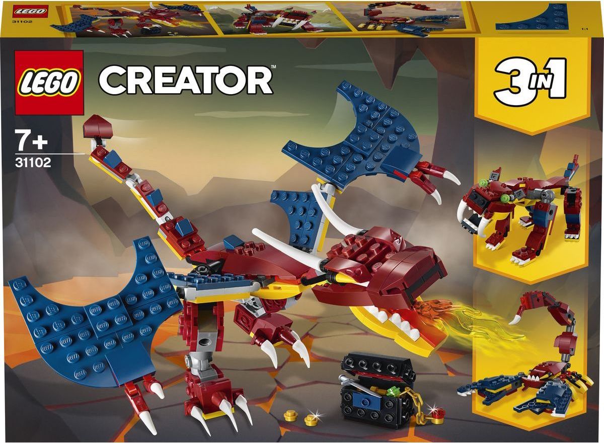 LEGO Creators 31102 Ohnivý drak - obrázek 1