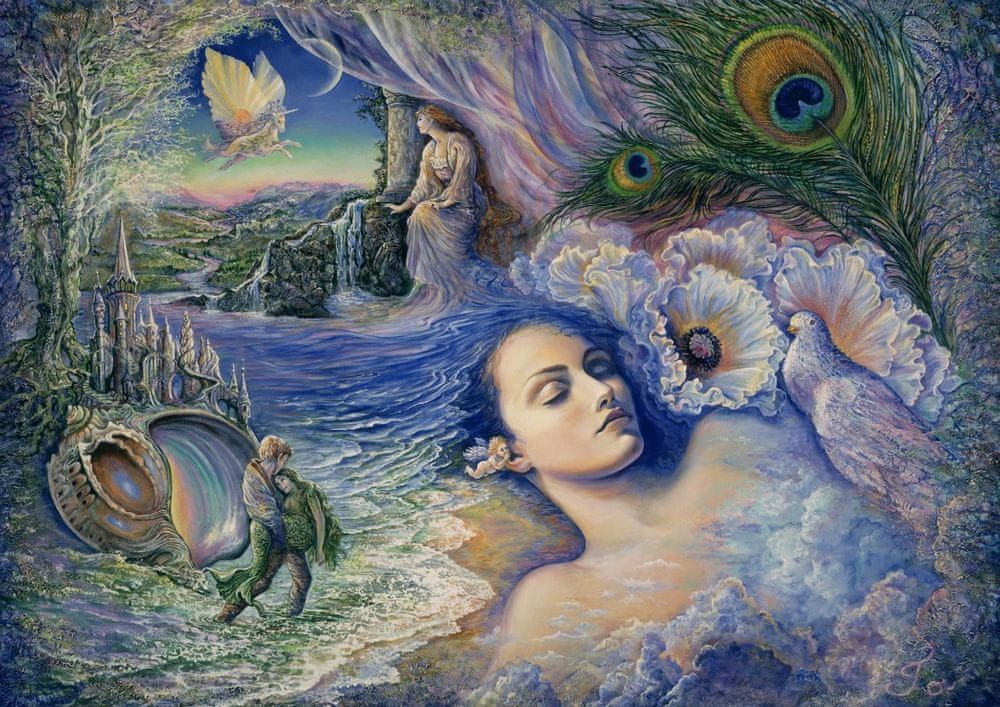 Grafika Puzzle 2000 dílků Josephine Wall - Whispered Dreams - obrázek 1