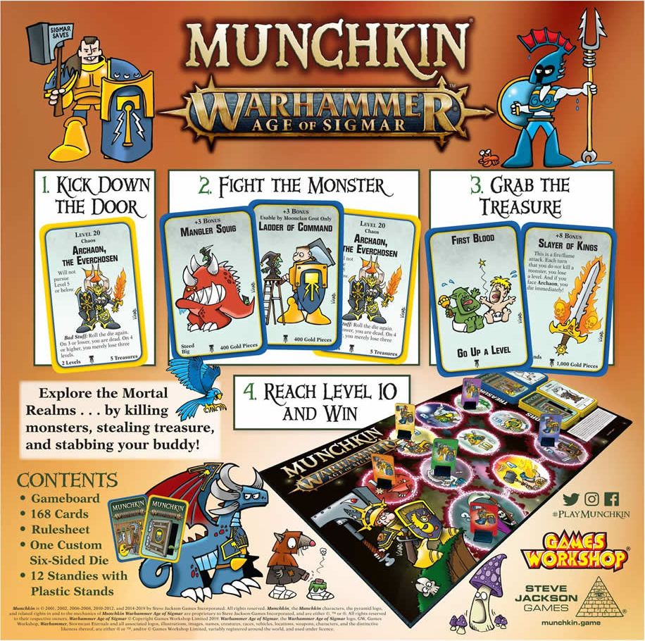 Steve Jackson Games Munchkin: Warhammer Age of Sigmar - obrázek 2