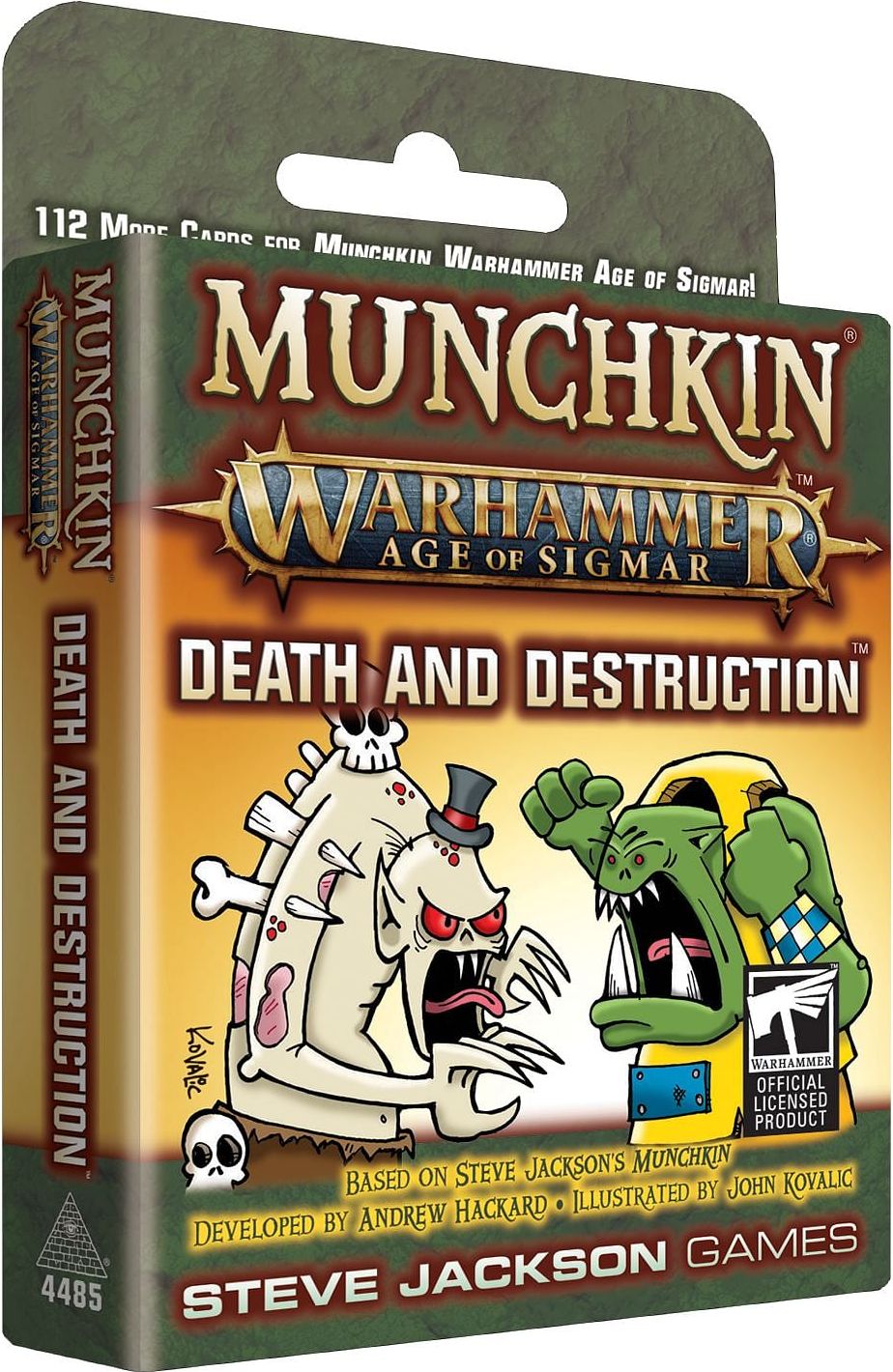 Steve Jackson Games Munchkin: Warhammer Age of Sigmar - Death and Destruction - obrázek 1