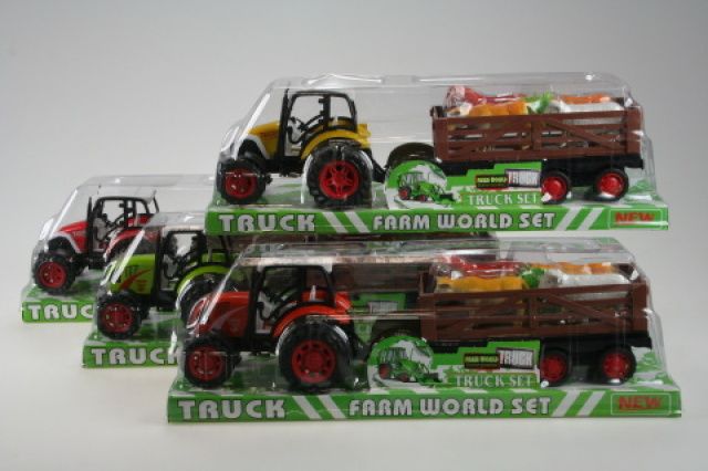 Traktor se zvířátky - obrázek 1