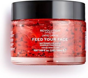 Makeup Revolution Hydratační a vyživující maska na obličej vodní meloun x Jake Jamie 50 ml - obrázek 1