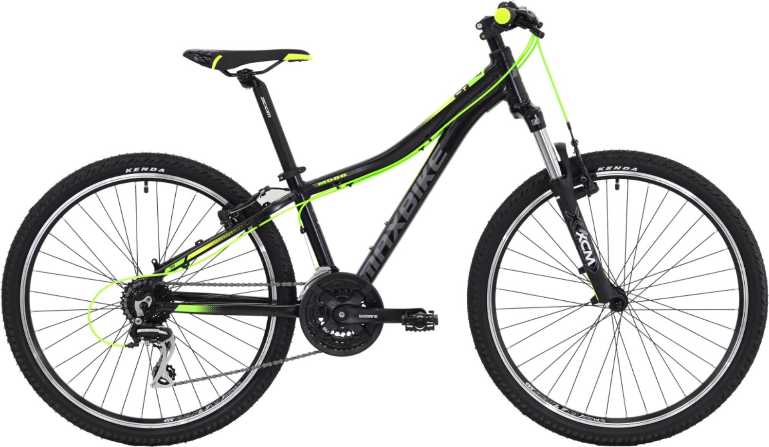Dětské kolo MAXBIKE Nimba 26" modré - vel. rámu 13" - obrázek 1