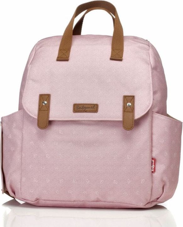BABYMEL Robyn přebalovací batoh a taška Dusty Pink - obrázek 1