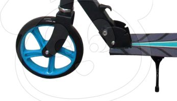 Velká skládací koloběžka Scooter R-sport - červená - obrázek 4