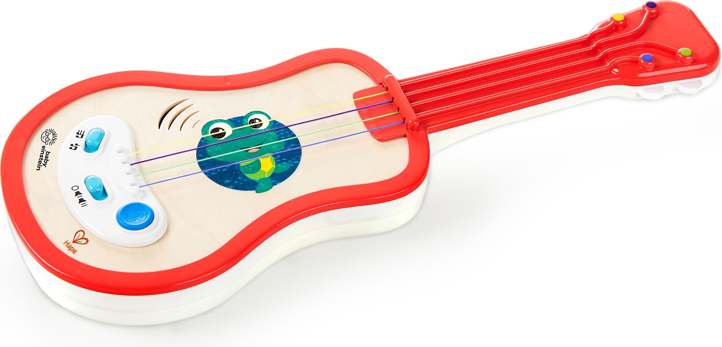 BABY EINSTEIN Dřevěné ukulele Magic Touch HAPE 12m+ - obrázek 2