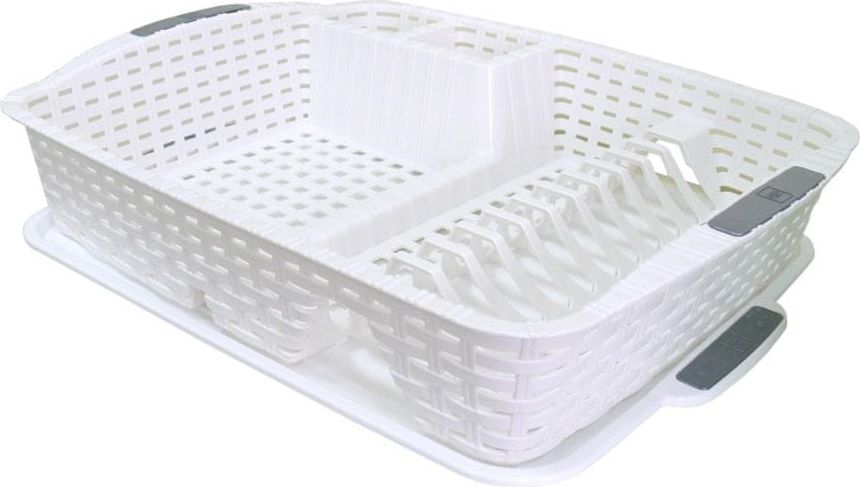 MEGA PLAST MP1301 odkapávač na nádobí, bílá - obrázek 1