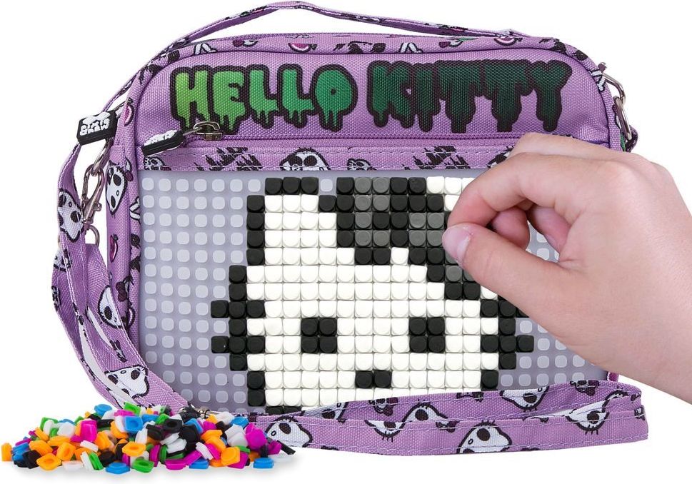 PIXIE CREW kabelka přes rameno HELLO KITTY FIALOVÁ - obrázek 6