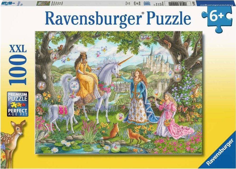 RAVENSBURGER Puzzle Párty princezen XXL 100 dílků - obrázek 2