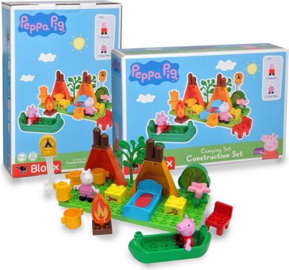 PlayBig BLOXX Peppa Pig Kempingová sada - obrázek 1