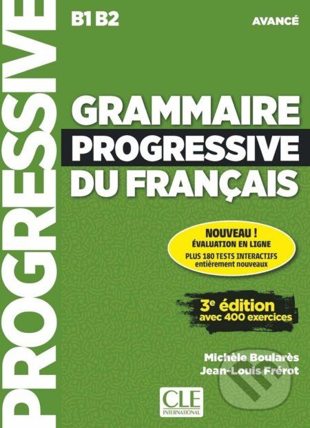 Grammaire progressive du francais - Livre avance + Livre - Michéle Boularés, Jean-Louis Frérot - obrázek 1