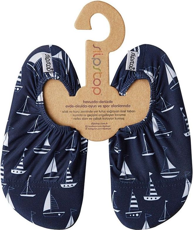 Slipstop chlapecké capáčky Yacht Junior SS19120202 33-35 modrá - obrázek 1