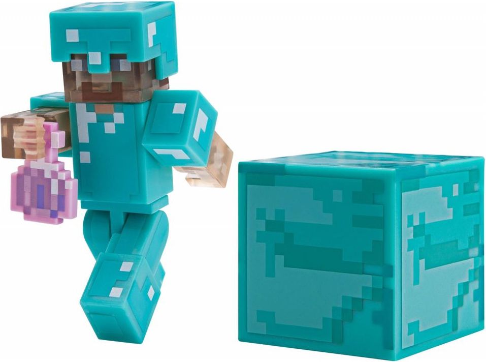 TM Toys Minecraft Figurka Steve s elixírem neviditelnosti - obrázek 1