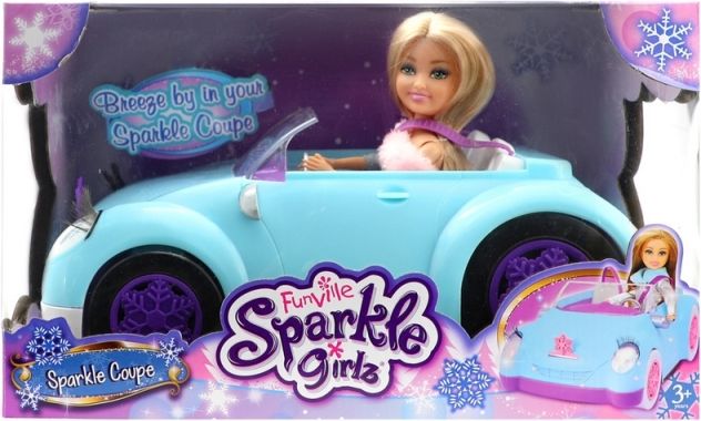 Auto s panenkou Sparkle Girlz - obrázek 1