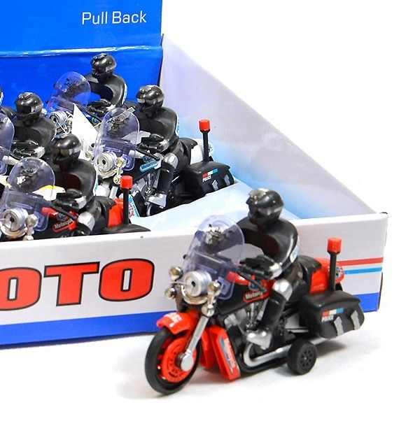 Motorka s jezdcem - černočervenáHodnota atribútu - obrázek 1