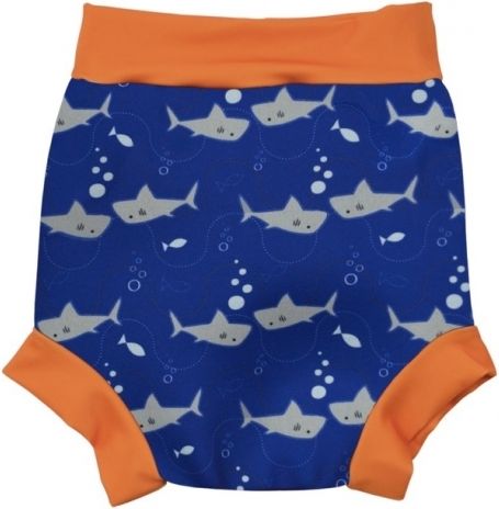Kojenecké plavky SplashAbout Happy Nappy - žralok velikosti XXL - obrázek 1