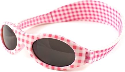 Dětské sluneční brýle Kidz Banz růžové kostky 2-5 let - obrázek 1