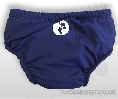 Kojenecké plavky Two Bare Feet modré Velikosti L 18-24 měsíců - obrázek 1
