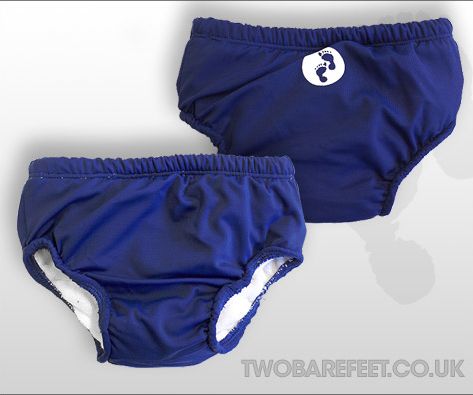 Kojenecké plavky Two Bare Feet modré Velikosti L 18-24 měsíců - obrázek 2