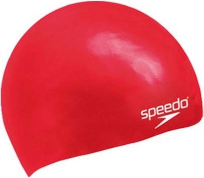 Speedo Polyester Cap Junior červená - obrázek 2