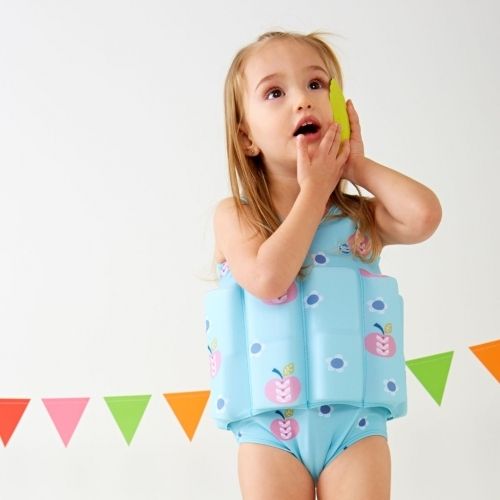 Dětský plováček SplashAbout Jablíčko velikosti 4-6 let (18-30kg) - obrázek 2