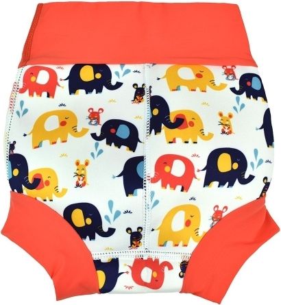 Kojenecké plavky SplashAbout New Happy Nappy sloni velikosti XXL - obrázek 3
