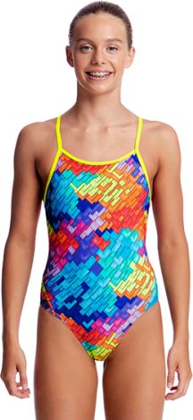 Dívčí plavky Funkita Layer Cake Velikosti 14 let - obrázek 1