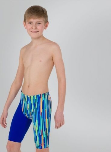 Chlapecké závodní plavky Speedo Fastskin Jammer Junior modré Velikosti 32 (164) - obrázek 4