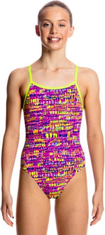 Dívčí plavky Funkita Dotty Dash Velikosti 10 let - obrázek 1