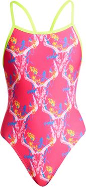 Dívčí plavky Funkita Sweet Skulls Velikosti 14 let - obrázek 1