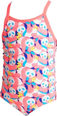 Dětské dívčí plavky Funkita Pink Panda Velikosti 6 let - obrázek 1
