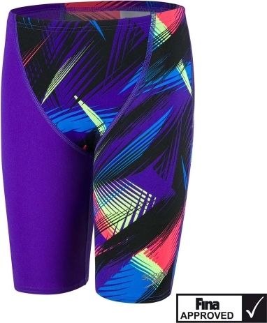 Chlapecké závodní plavky Speedo Fastskin Jammer Junior fialové Velikosti 32 (164) - obrázek 1