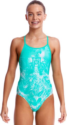 Dívčí plavky Funkita Tropical Sunrise Velikosti 12 let - obrázek 1