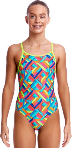 Dívčí plavky Funkita Panel Pop Velikosti 14 let - obrázek 1