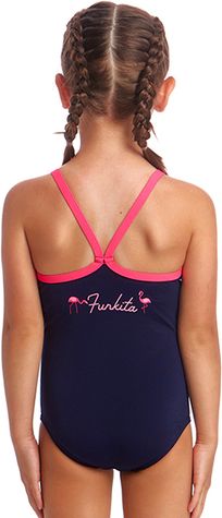 Dětské dívčí plavky Funkita Flamingo Flood Velikosti 4 roky - obrázek 2