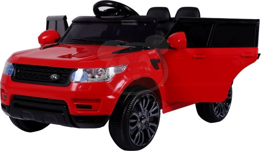 Elektrické autíčko Land Rapid Racer - oranžové - obrázek 13