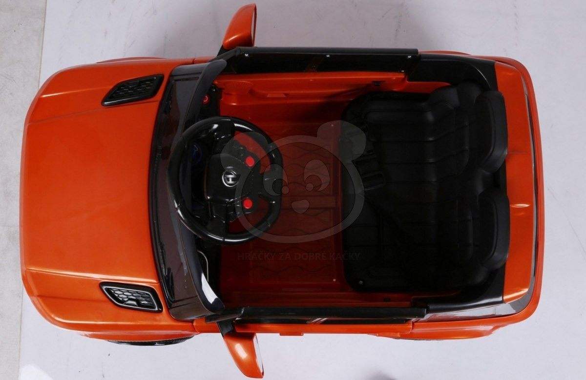 Elektrické autíčko Land Rapid Racer - oranžové - obrázek 38