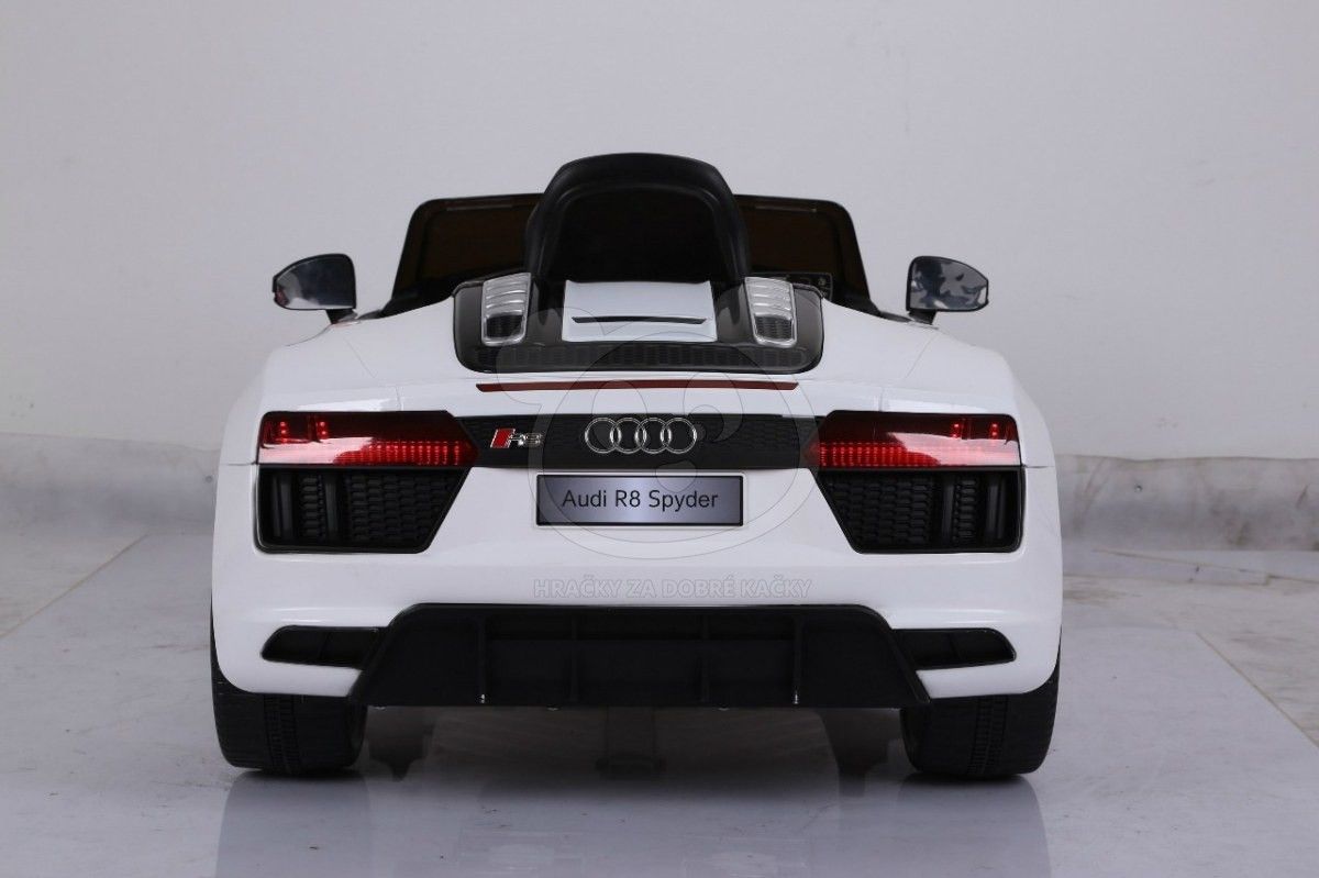 Dětské elektrické autíčko Audi R8 Spyder 2,4Ghz - červené - obrázek 6