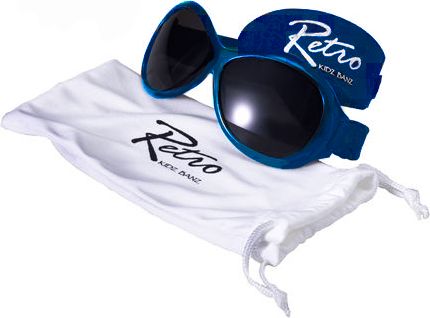 Dětské sluneční brýle Kidz Banz RETRO modré 2-5 let - obrázek 1