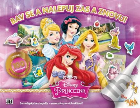 Bav se a nalepuj zas a znvu! - Disney Princezna - - obrázek 1