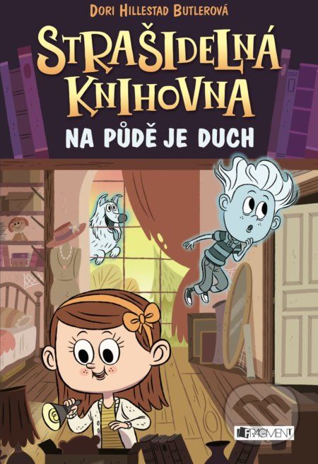 Strašidelná knihovna: Na půdě je duch - Dori Hillestad Butler - obrázek 1