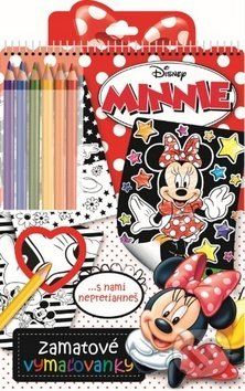 Zamatové vymaľovanky: Minnie - - obrázek 1