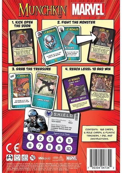 USAopoly Munchkin: Marvel Edition - obrázek 3