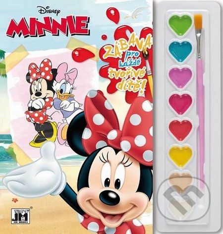 Minnie - Omalovánky s barvami - - obrázek 1