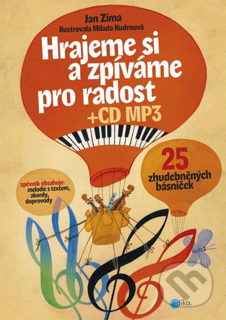 Hrajeme si a zpíváme pro radost + CD MP3 - Jan Zíma, Milada Kudrnová - obrázek 1