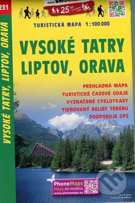Vysoké Tatry, Liptov, Orava 1:100 000 - 3.90 - obrázek 1