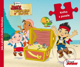 Jake a piráti z krajiny Nekrajiny - Kniha s puzzle - - obrázek 1