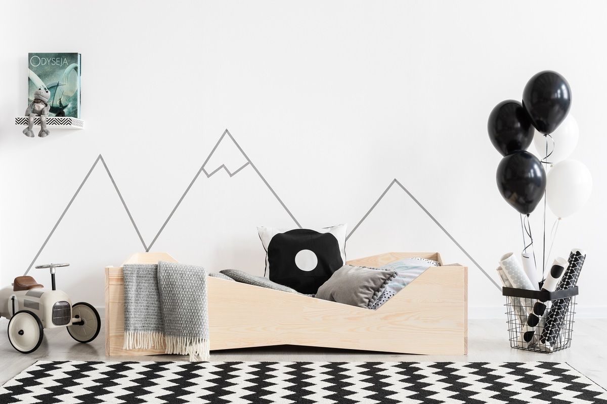 Dětská postel Ourbaby Box Scandi 140x70 cm - obrázek 1