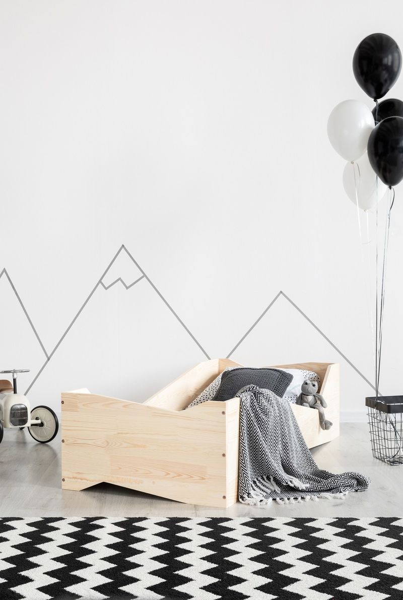 Dětská postel Ourbaby Box Scandi 140x70 cm - obrázek 2