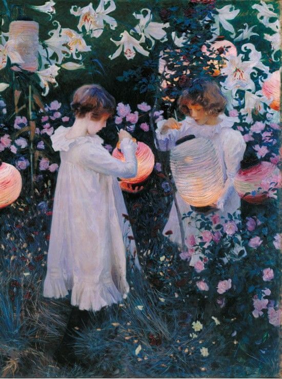 Grafika Puzzle 2000 dílků John Singer Sargent: Carnation, Lily, Lily, Rose, 1 - obrázek 1